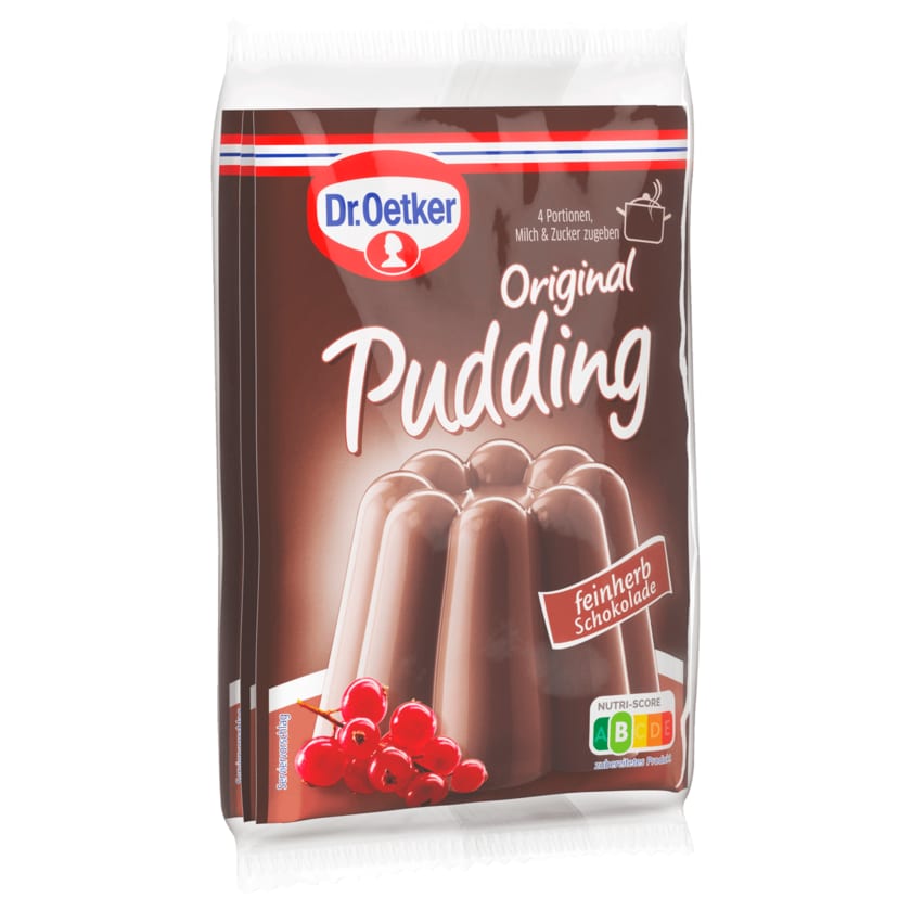 Dr. Oetker Original Pudding Schokolade Feinherb 3x37g